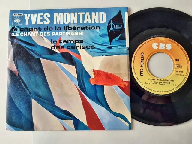 YVES MONTAND - Le chant de la liberation 7'' Vinyl France EUR 18,60