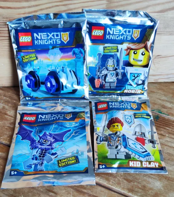 LEGO® Lot de 4 polybags Nexo Knights Neuf Scéllé