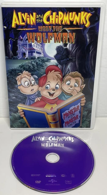 ALVIN AND THE Chipmunks Meet The Wolfman (DVD, 2000, Region A, OOP ...