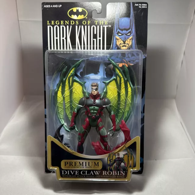 Batman Legends of the Dark Knight DIVE CLAW ROBIN Action Figure Kenner NEW