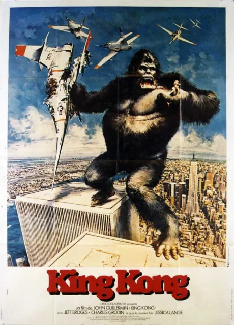 affiche du film KING KONG 120x160 cm