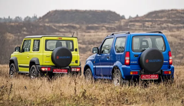 BL Reserveradabdeckung Suzuki Jimny für Reifengröße 205/70 R15 und 195/80R15 96S