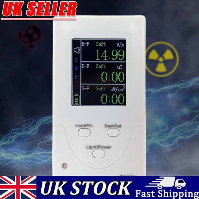 GEIGER COUNTER EMF Meters Xray Beta Gamma Iodine 131 Detectors High