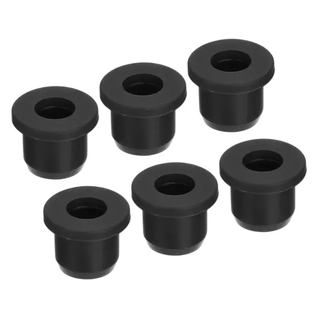 Gomma Passacavo Montaggio Diametro 12mm Round T Tipo per Protezione Cavo 6pz