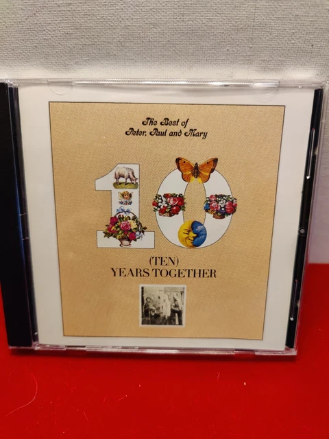The Best Of Peter, Paul and Mary: 10 Years Together CD w/ Case, Art & Tracking