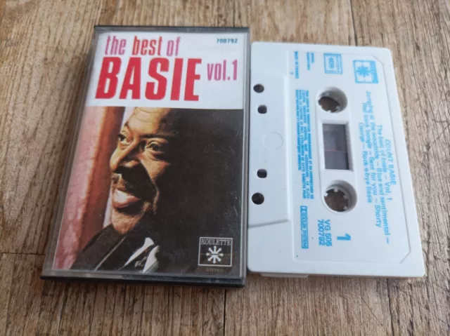 THE BEST OF COUNT BASIE Vol 1 CASSETTE AUDIO TAPE MC K7 FRANCE