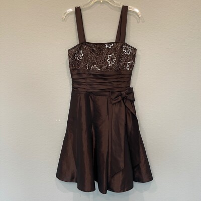 Vintage Scott Mcclintock Sleeveless Formal Prom Cocktail Party Dress Size 8