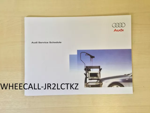 Audi Q5 Service Book Genuine Brand New For All Models Petrol And Diesel Q3 Q2..