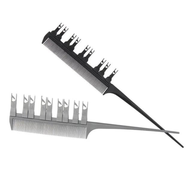 Hair Coloring Styling Tool Dye Applicator Brush Comb Combs Pointed Tail