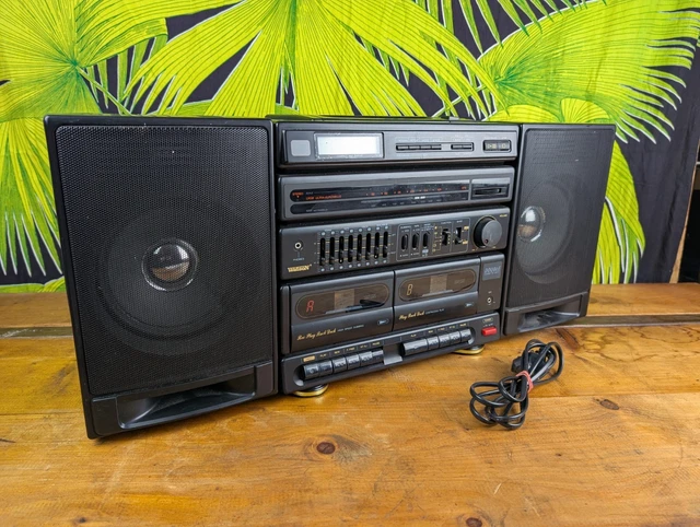 Ghettoblaster Tensai Super Jumbo - TEC 878RR - Radio Et Lecteur Cassettes - Occasion