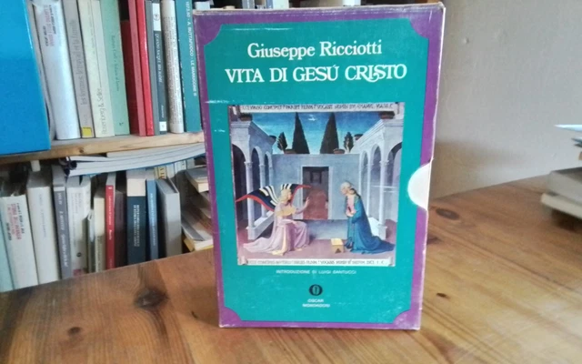 G, Ricciotti - Vita di Gesù Cristo - 2 voll Oscar Mondadori 1974, RC10mg26