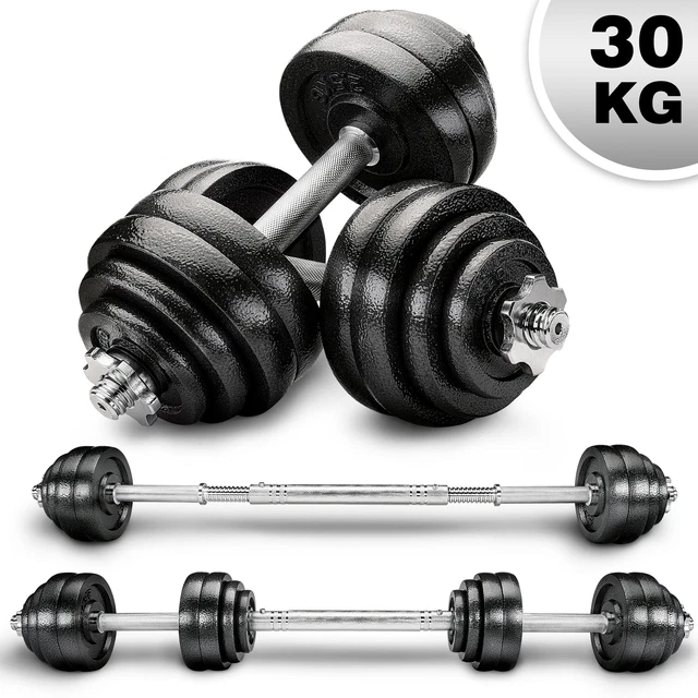 Haltères courtes 2 x 15 kg, haltere 15kg