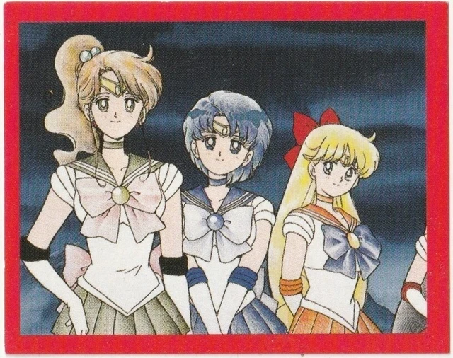 Sticker Toei Animation SAILOR MOON #131, EM.TV & Merch/Toei Animation 1999 COLLECTIBLE ...
