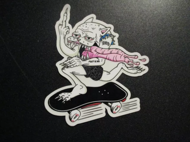 RIPNDIP Skate Sticker nermal SKATE NERM rip n dip skateboards laptop decal 77 G