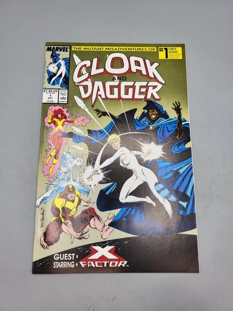 The Mutant Misadventures of Cloak and Dagger Vol 1 #1 Oct 1988 Marvel Comic Book