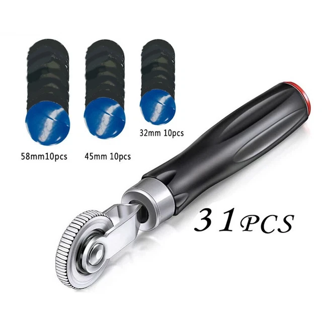 Lot De 3 Mèches Pour Réparation Pneus - Diamètres 3 Mm, 4.5 Mm, 6 Mm, En Acier Allié, Pour Perceuse Basse Vitesse