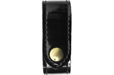 Safariland 690-9B Hi-Gloss Black Handcuff Strap W/ Single Brass Snap