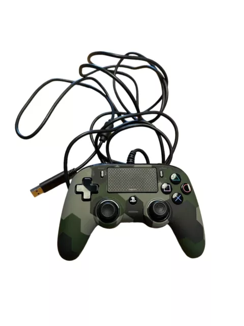 NACON PS4 PlayStation 4 kabelgebundener Controller Camouflage/Grün -getestet