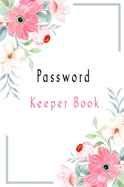 Password Keeper Book: personal internet address & password logbook
