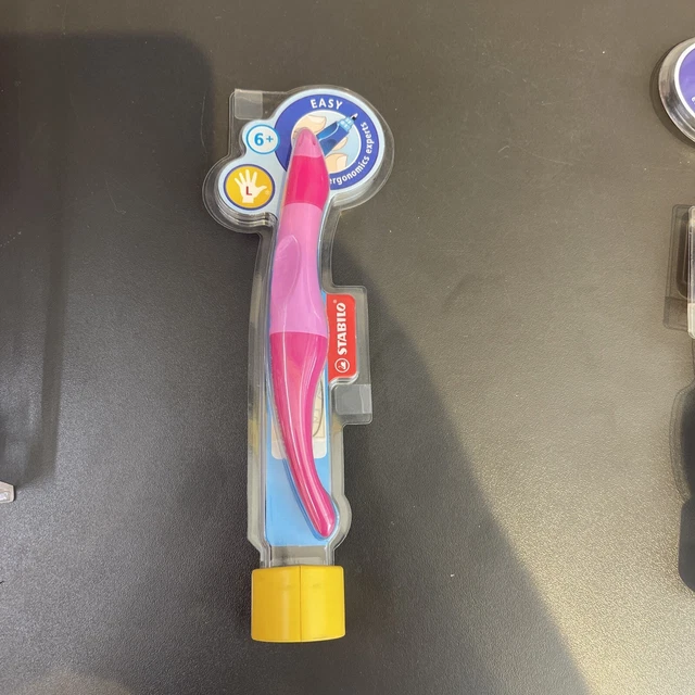 Stabilo Easyoriginal Tintenroller Kuli-Füller Rollerball Links Rosa Easy Origina