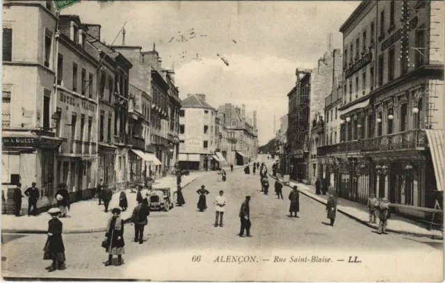 CPA ALENCON-Rue Saint Blaise (29694)
