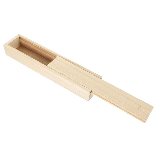 Garneck Scatola Di Legno Grezzo Portaoggetti Scatola - 6