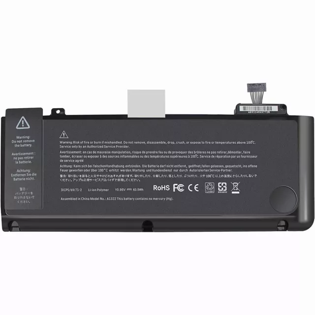 NEW A1322 Battery For MacBook Pro 13"A1278 Mid 2009 2010 2011 2012