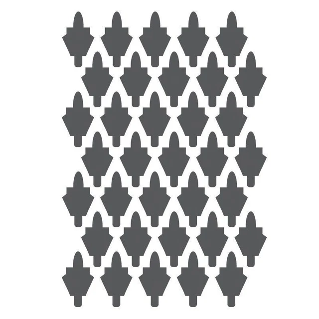 Pochoirs marocains de taille moyenne pour l’artisanat Toile DIY décor...