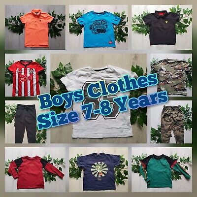 Boys Clothes Make Build Your Own Bundle Job Lot Size 7-8 years Jeans T-Shirt