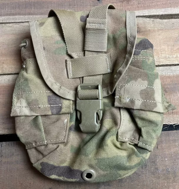 USGI OCP Multicam Molle II 1 QT General Purpose Canteen Pouch VGC