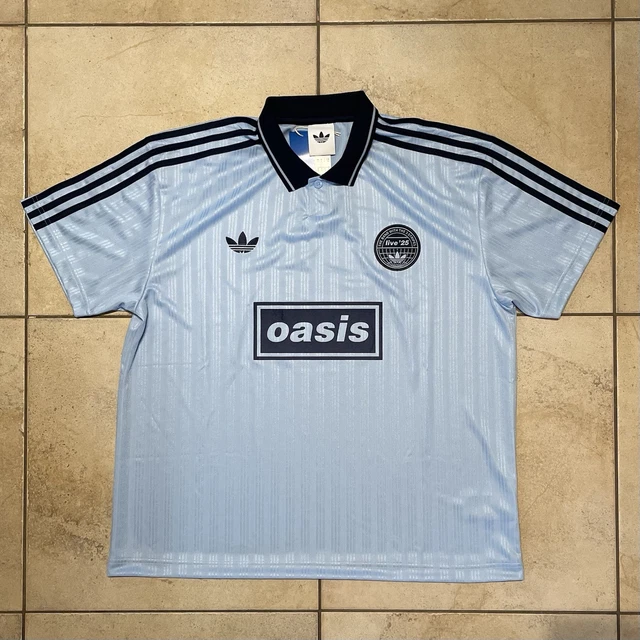ADIDAS OASIS ORIGINALS Live 25 Tour T-Shirt, Blue, 3XL, Liam