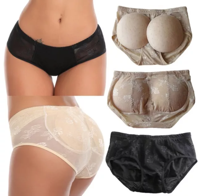 WOMEN BUTTOCK PADDED Underwear Briefs Knickers Bum Lift Shaper