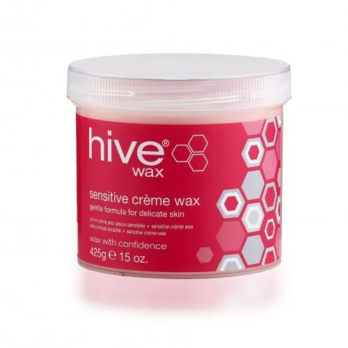 Hive Pink Sensitive Depilatory Wax 425g  leg bikini face warm