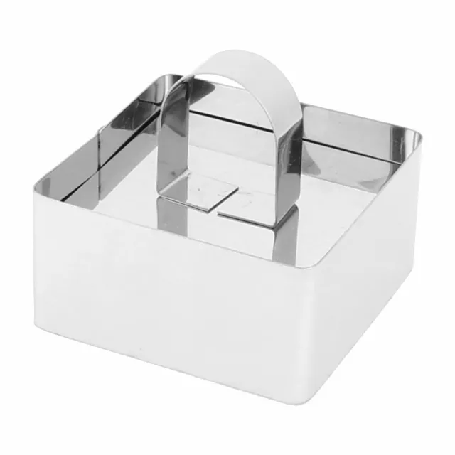 Bakery Kitchen Metal Square Shaped Bread Cookie Cake Cutter Mould Mold