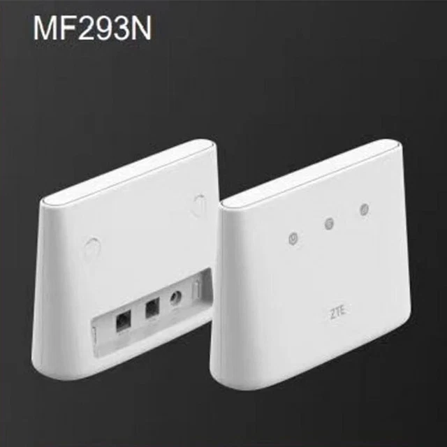 Unlocked new ZTE MF293N 4G LTE CPE WiFi Router RJ45 interface supported 32 Users