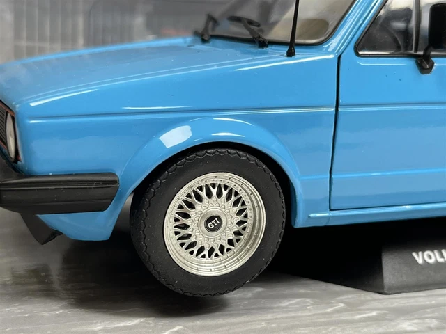 Volkswagen Caddy MK1 1982 Bleu 1:18 Echelle Solido 1803509 7