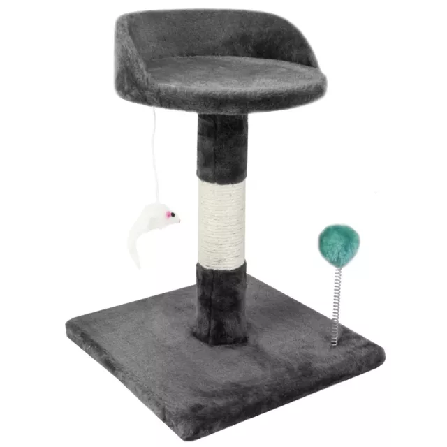 Cat Tree Chair Style Scratch Posts Kitten Activity Centre Pet Scratching Tower