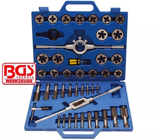 Coffret De Tarauds Et Filières Métriques STAHLMEISTER SUISSE – 110 Pièces – Jamais Servi