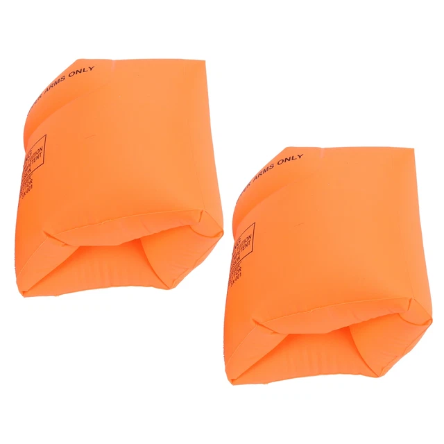 (Orange)Swimming Armband Arm Floating Adult Children Swimming Water FE