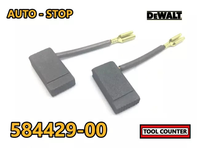 DEWALT 584429 00 CARBON brushes D25323 D25325 D25330K SPARE PART