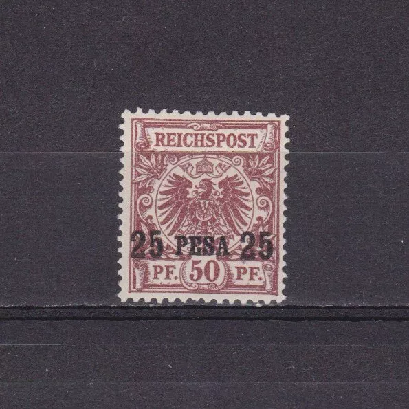 GERMAN EAST AFRICA 1893, Mi# 5II, CV 120€, Overprint 17½ mm, signed, MLH