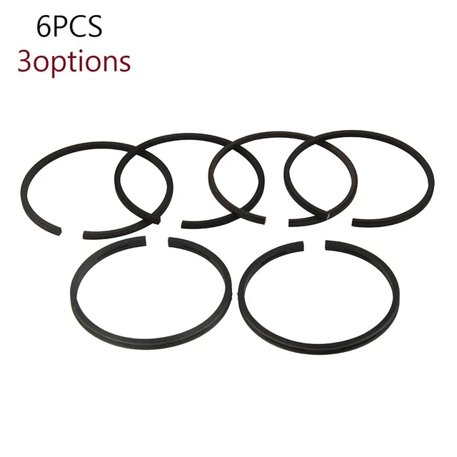 Lot De 3 Anneaux De Piston Pour Compresseur D'air - Pièces De Rechange Cylindre 55, Neuves