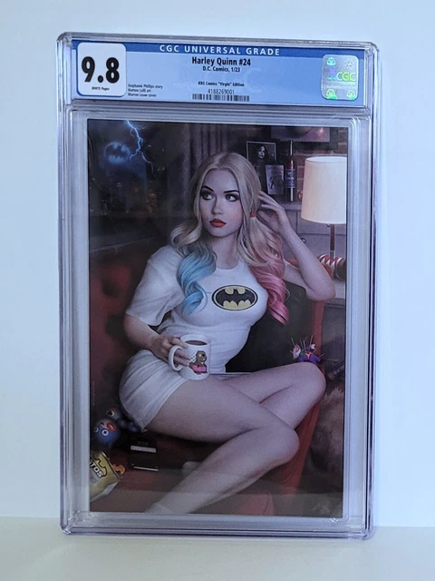 Harley Quinn #24 CGC 9.8 Warren Louw Exclusive Virgin Variant DC Comics