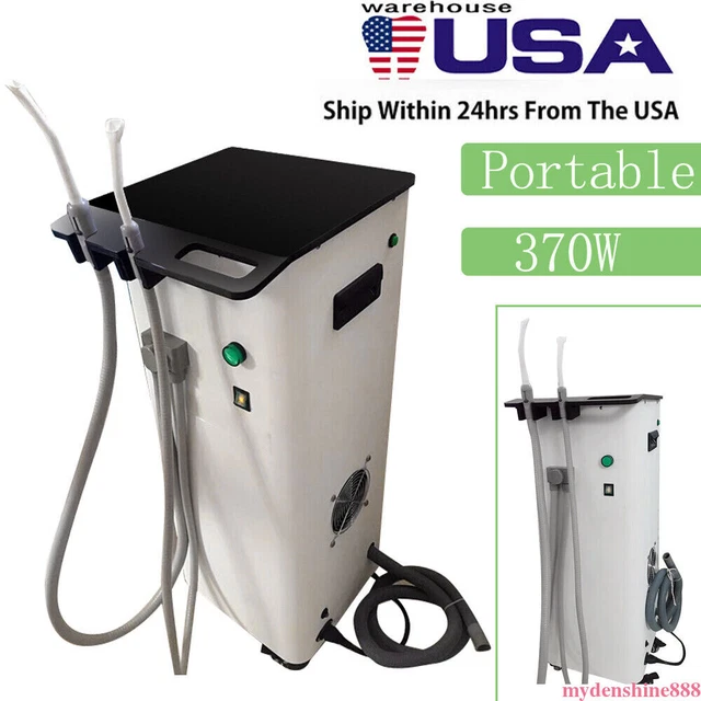 110V 370W PORTABLE Medical Dental Vacuum Suction System Unit Machine