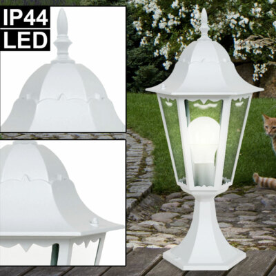 EGLO Extérieur Embase Lampe Jardin Route Balcon Support de Véranda Cage Lanterne Noir 