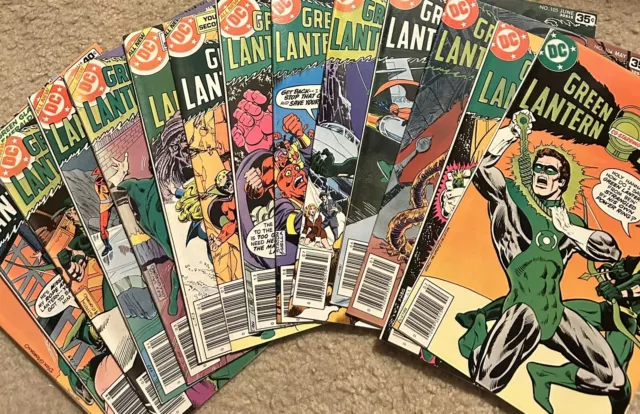 Green Lantern/Green Arrow 101-122 (15 Issues) High Grade Bronze Age Lot! 1978-79