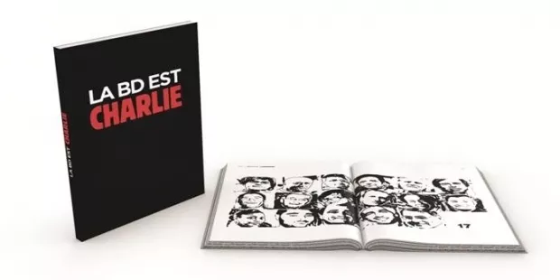 EDITION ALBUM BD COLLECTOR "LA BD EST CHARLIE"(100 000 exemplaires)FEVRIER 2015