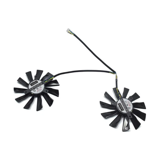 Ventilateur De Remplacement Pour ASUS Dual GeForce RTX 2080/2070/2060 – Réf. T129215SH - 3