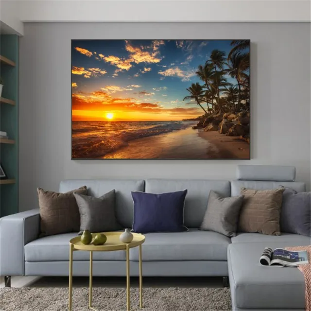 Sea Beach Landscape Wall Art Pictures Canvas Painting Canvas Wall Art Prints Art