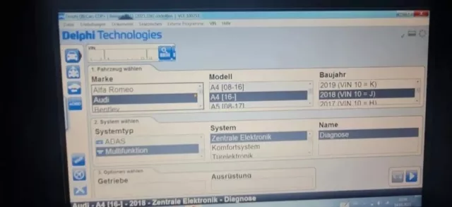 Diagnosesoftware  PKWs & LKWs DELPH1  2O2l.lO/AUT0 2O2l.ll. PKWs & LKWs